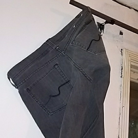 7 FOR ALL MANKIND SZ 28x33.5 GRAY JEANS - Picture 4 of 4